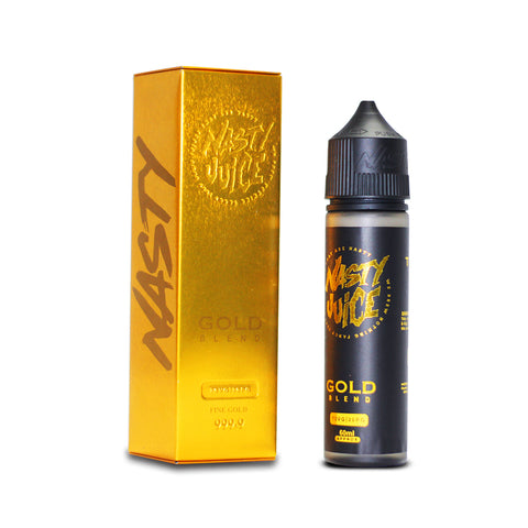 Nasty Juice Gold Blend Tobacco Liquid 0mg 50ml